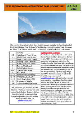 Jan / Feb 2023 Newsletter